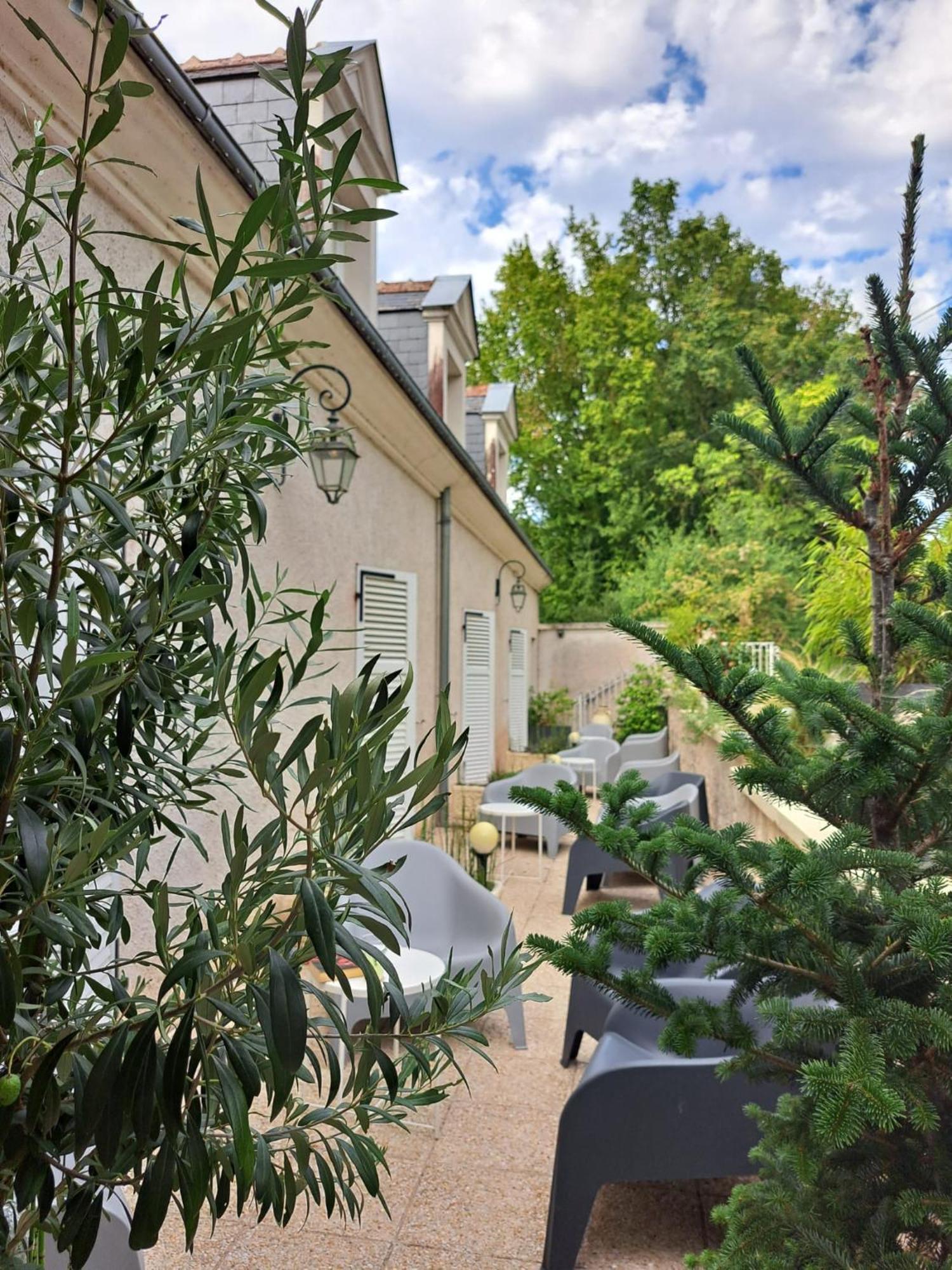 Le Pigeonnier Hotel Saint-Martin-le-Beau Kültér fotó